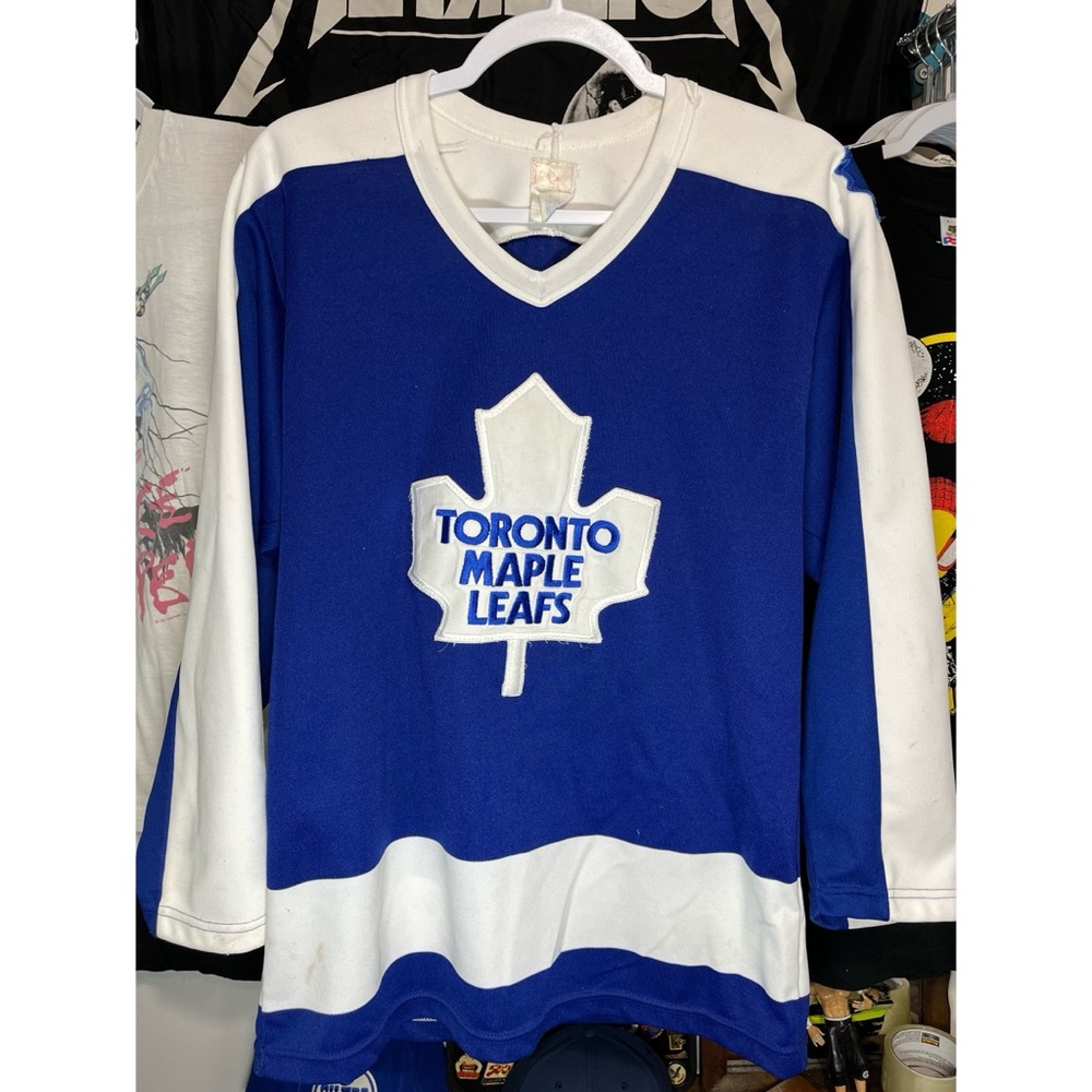 Vintage 90s CCM Toronto Maple Leafs hockey Jersey